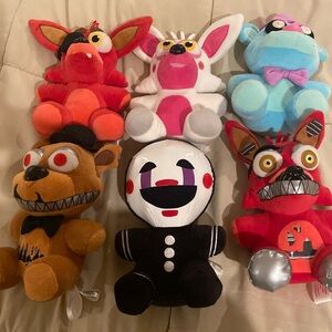 Five nights at Freddy’s plushies - collectibles, excellent condition